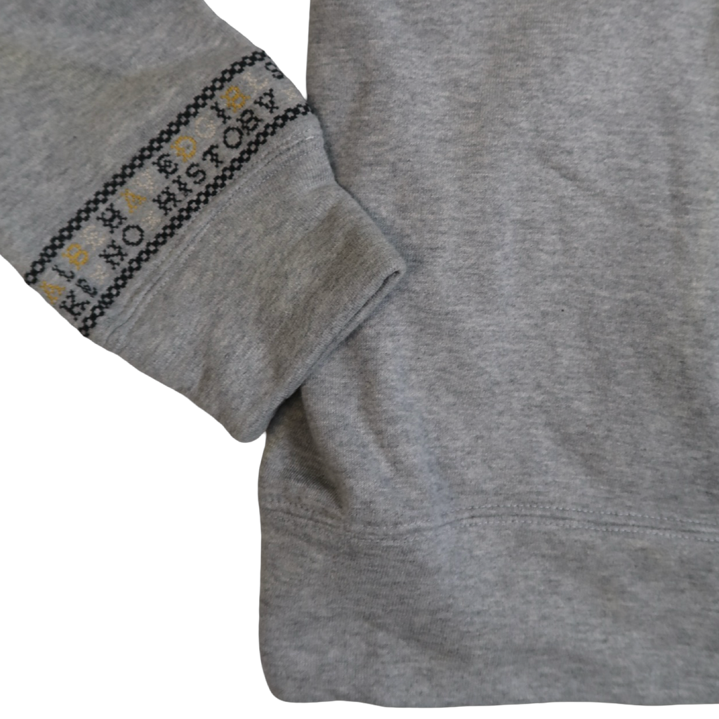 ONLY GREY POM POM ZIP UP - M