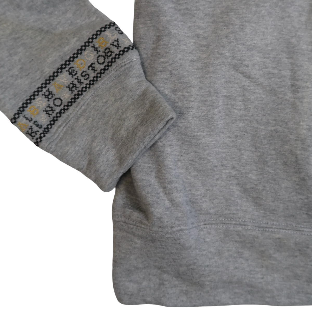 ONLY GREY POM POM ZIP UP - M