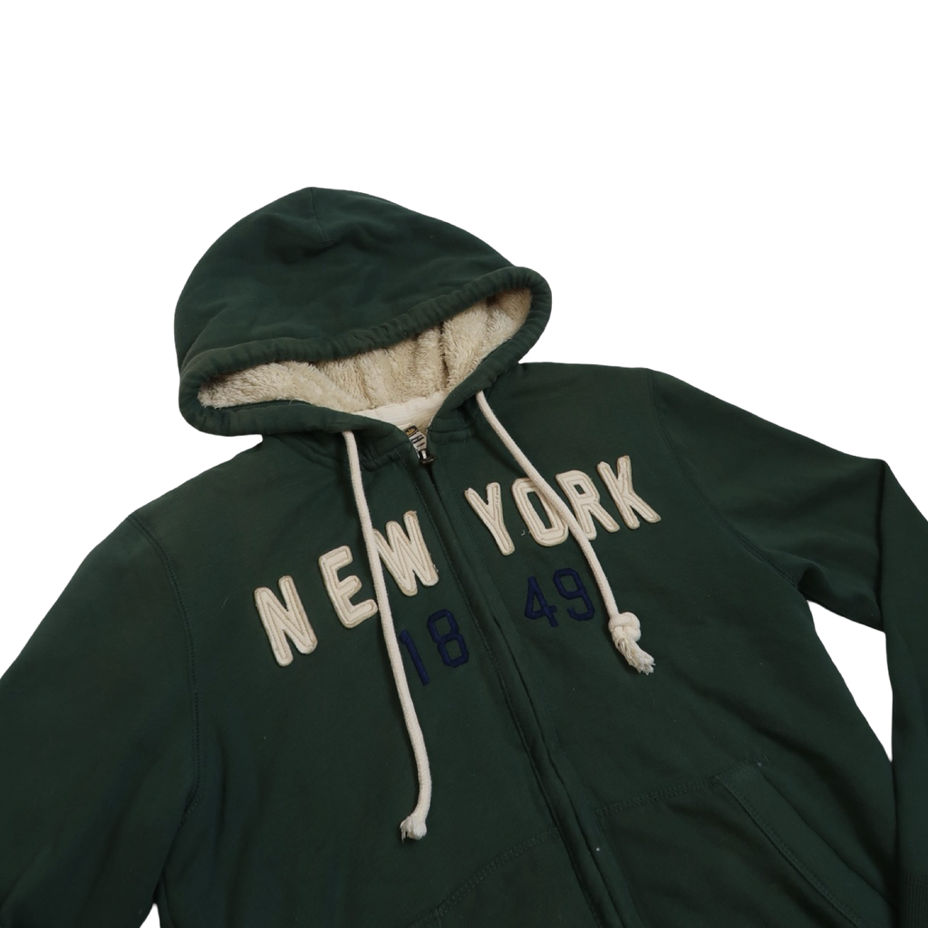 GREEN NEW YORK 1849 ZIP UP - L