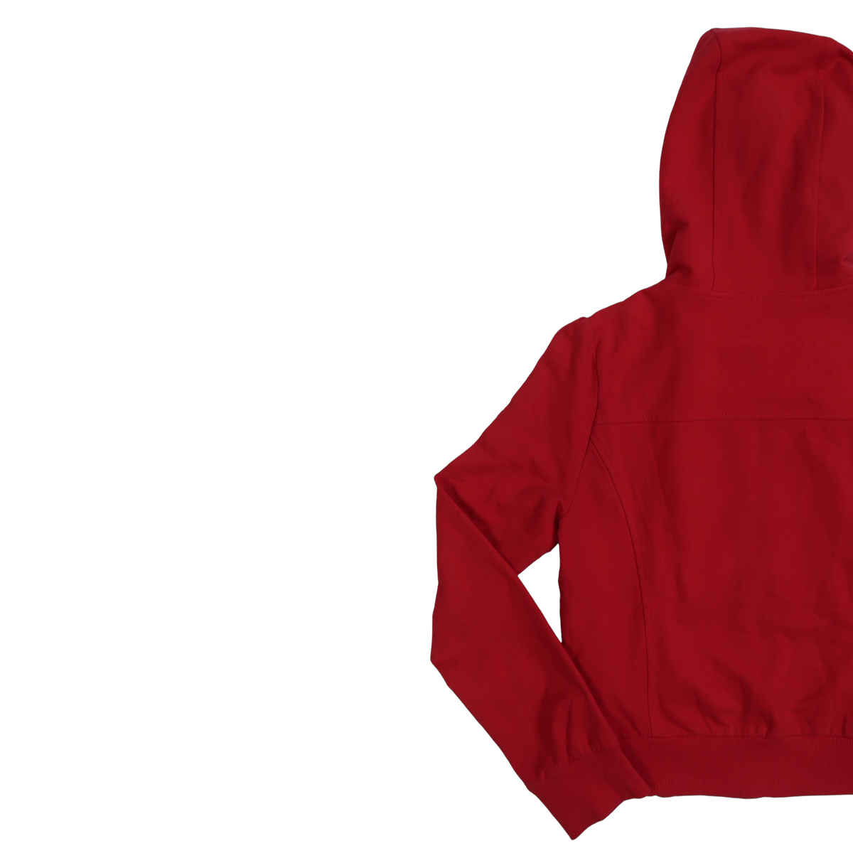 S CAT RED ZIP UP - XS