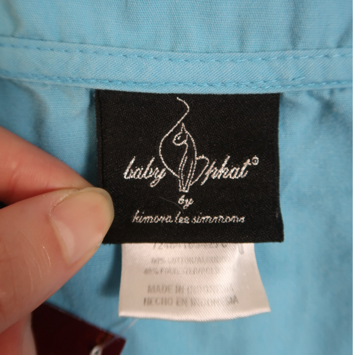 BABY PHAT TEAL JACKET - M