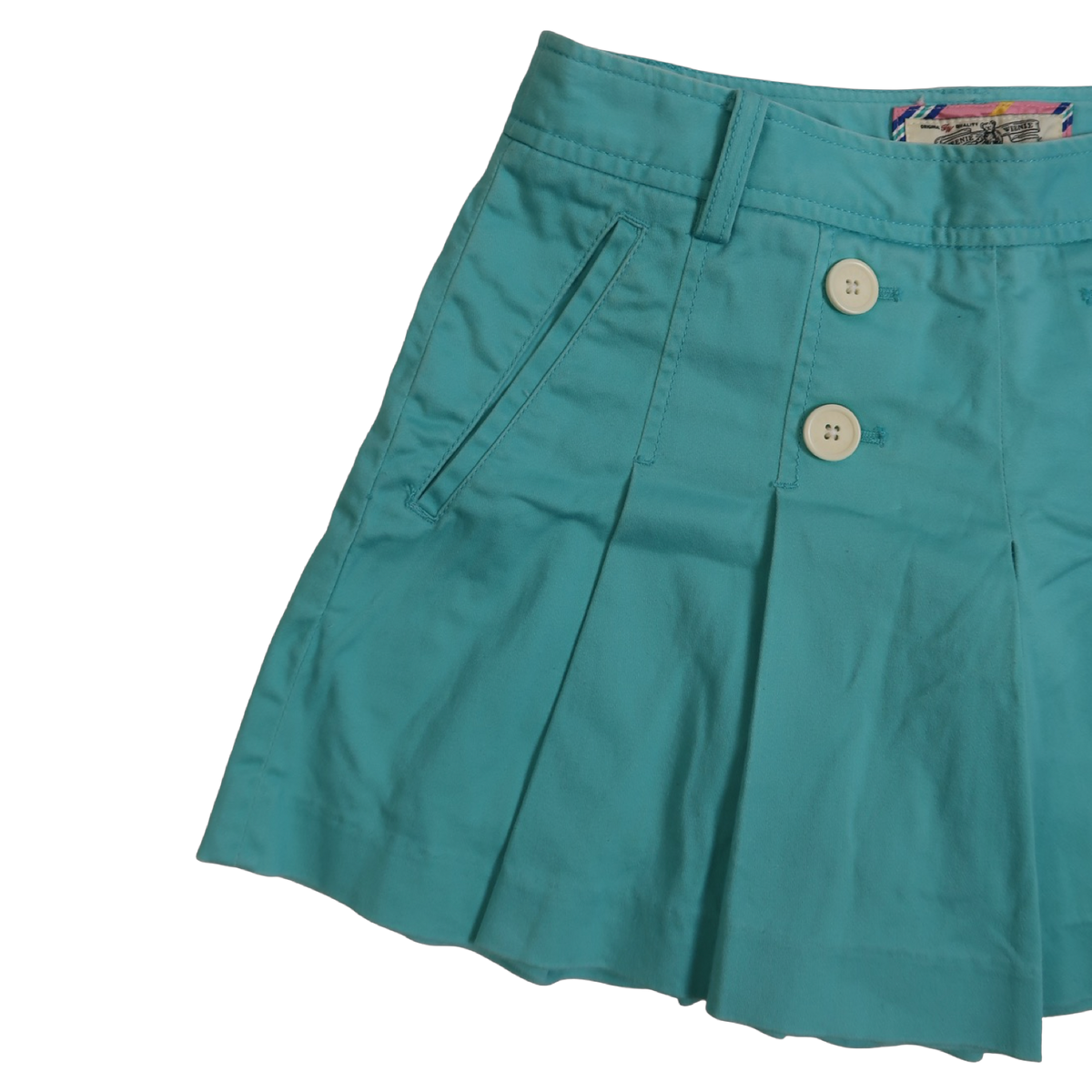 TEENIE WEENIE TEAL MINI SKIRT - S