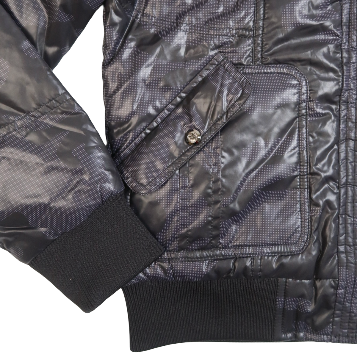 PLAYBOY FUR HOOD PUFFER - S