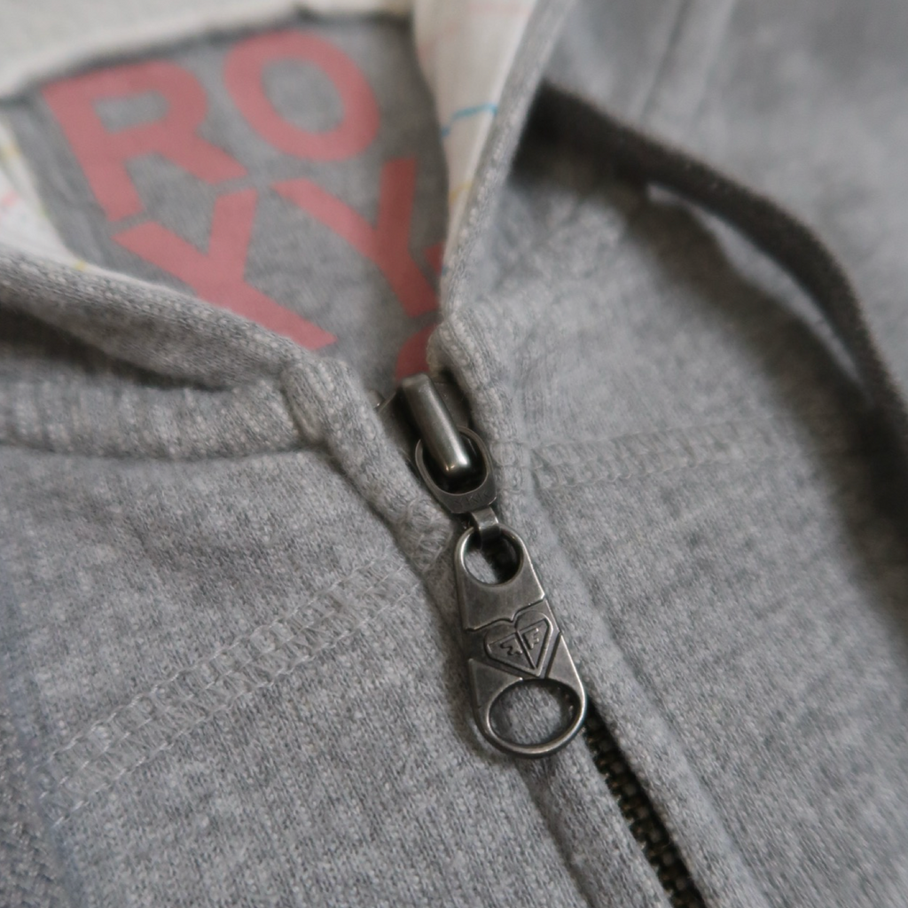 ROXY GREY DRESS ZIP UP - M