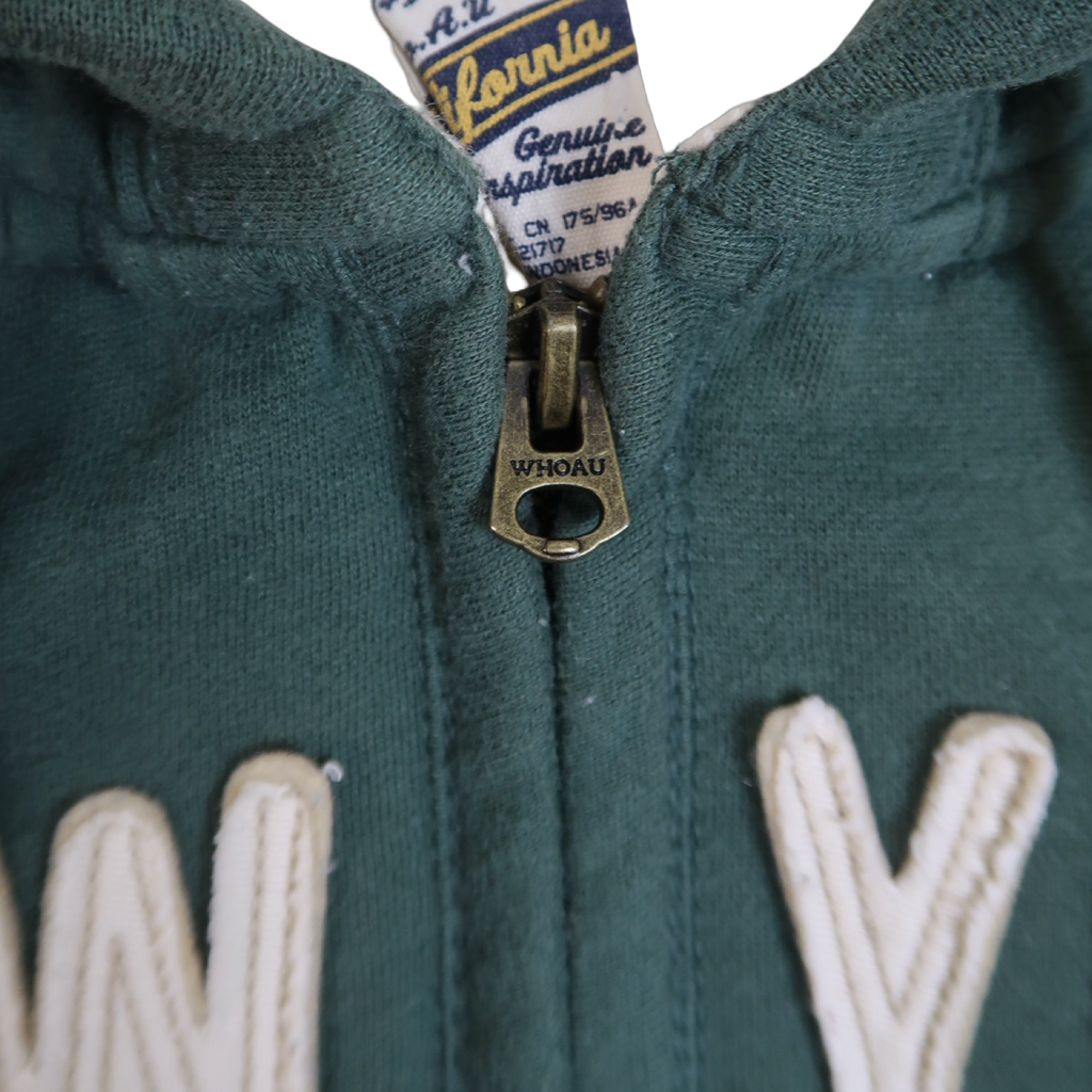 GREEN NEW YORK 1849 ZIP UP - L