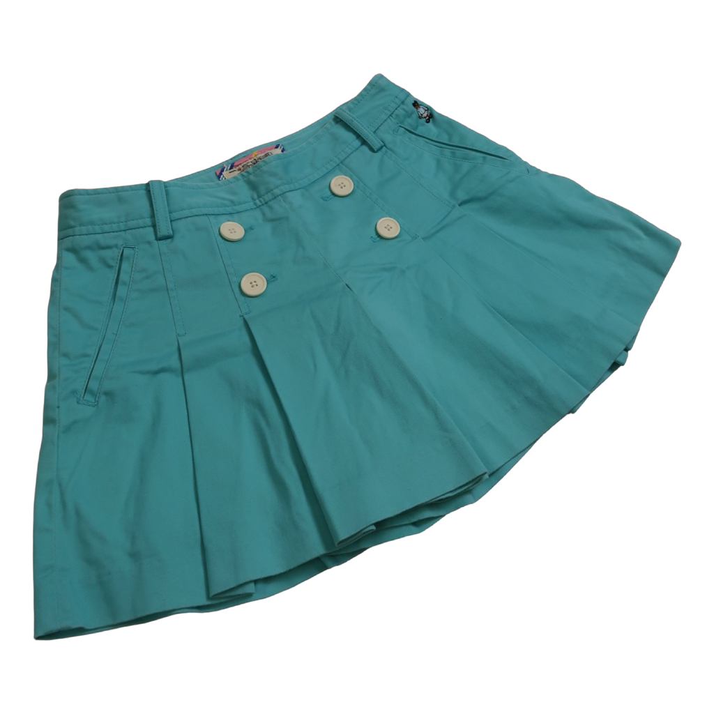 TEENIE WEENIE TEAL MINI SKIRT - S