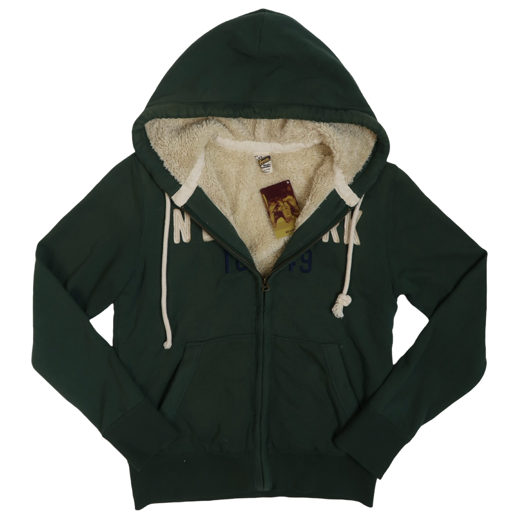 GREEN NEW YORK 1849 ZIP UP - L
