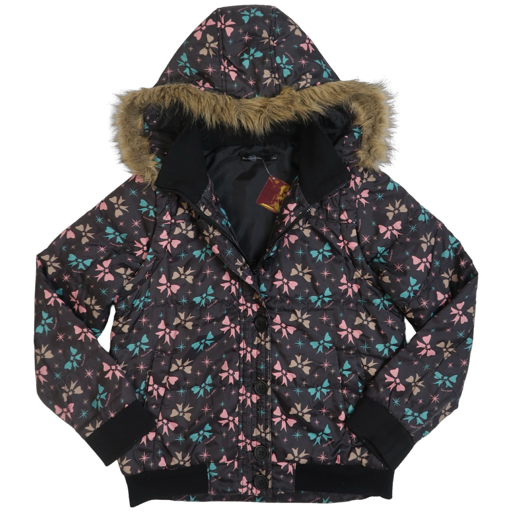 EUROMODA BOW PUFFER JACKET - S