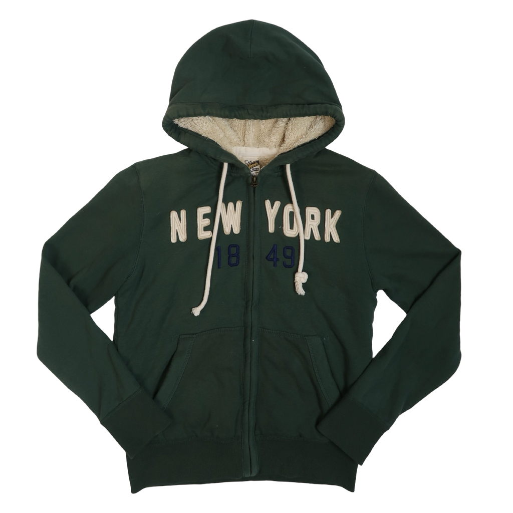 GREEN NEW YORK 1849 ZIP UP - L