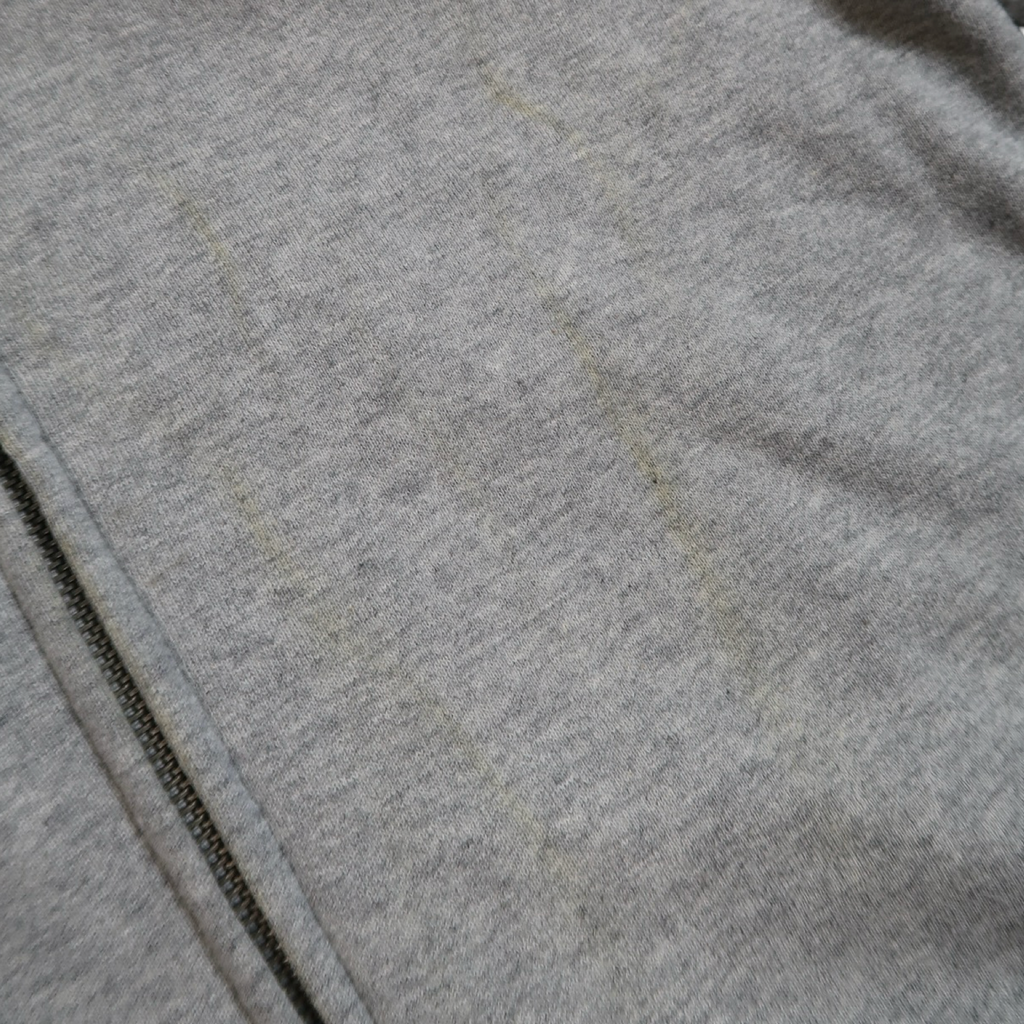 ONLY GREY POM POM ZIP UP - M