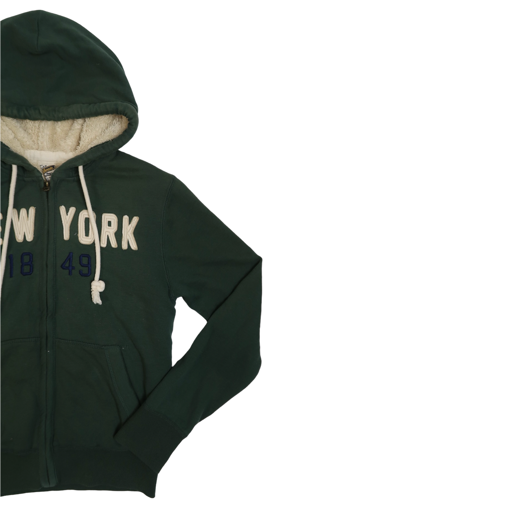 GREEN NEW YORK 1849 ZIP UP - L