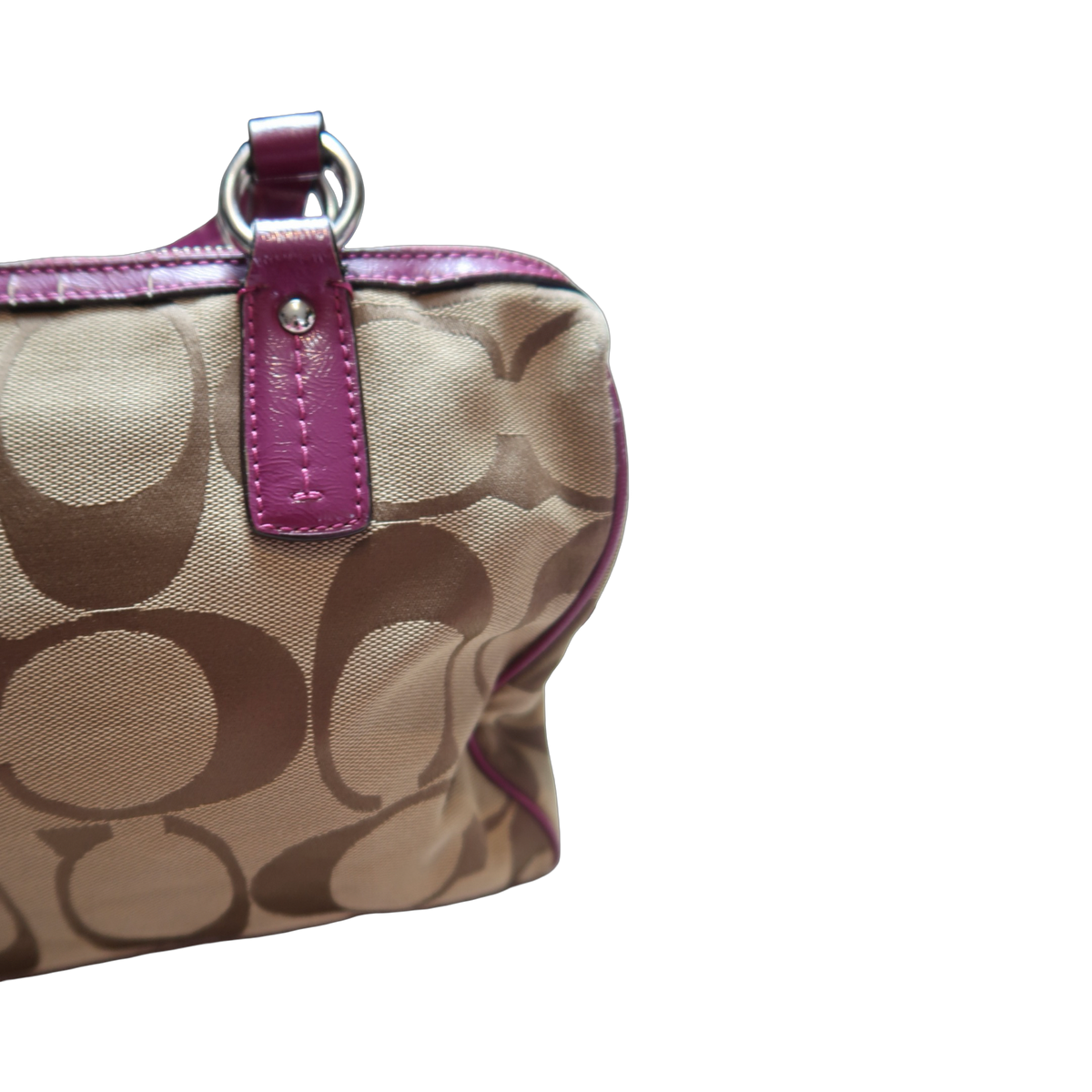 COACH PURPLE BAG - S