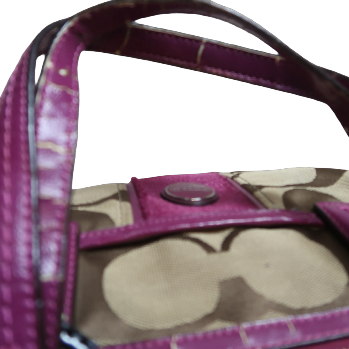 COACH PURPLE BAG - S