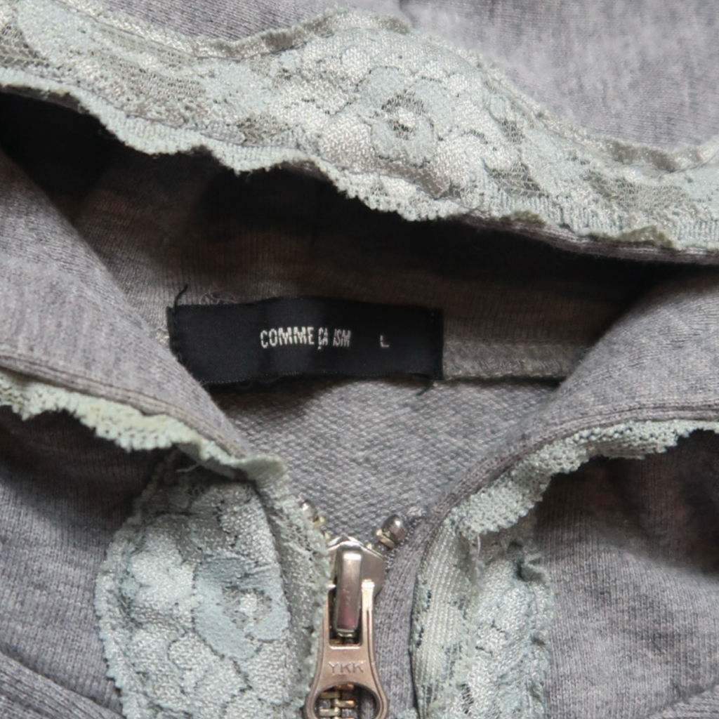 COMME CA CISM LACE HOOD ZIPUP - S