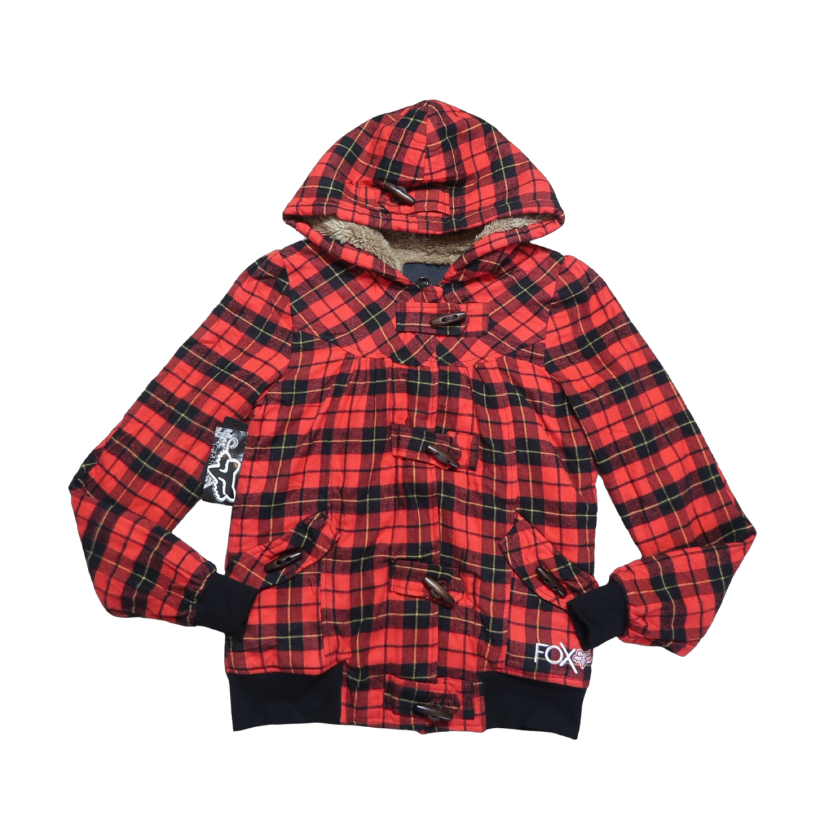 FOX FUR JACKET - S