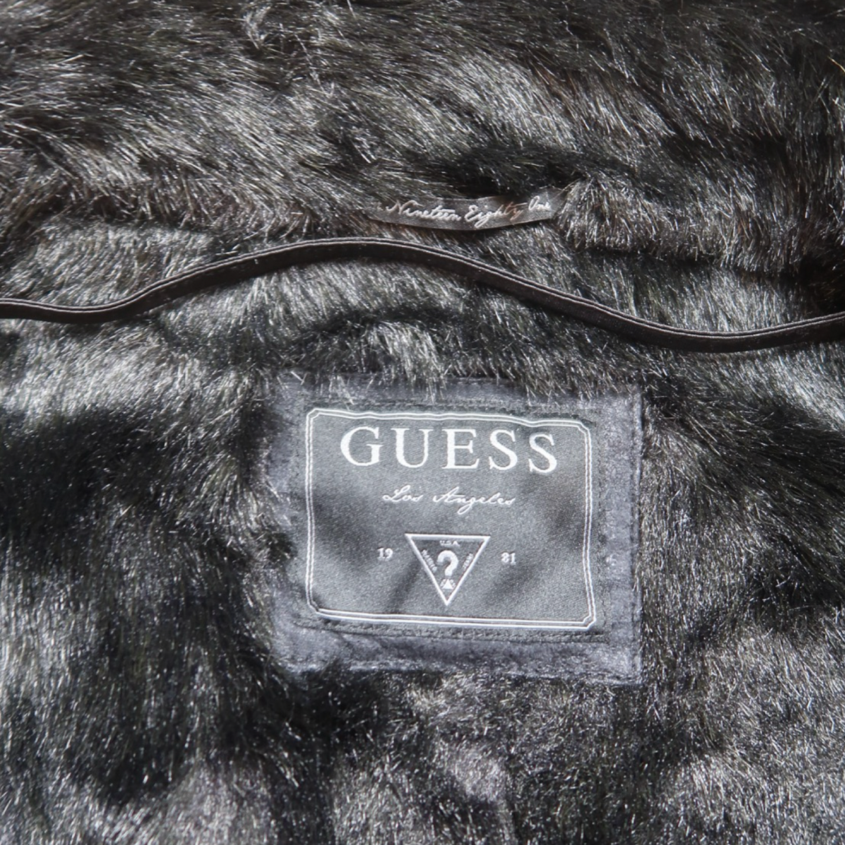 GUESS FUR COAT - S