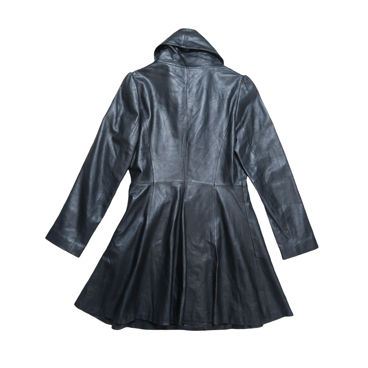 LEJIANI LEATHER COAT - L