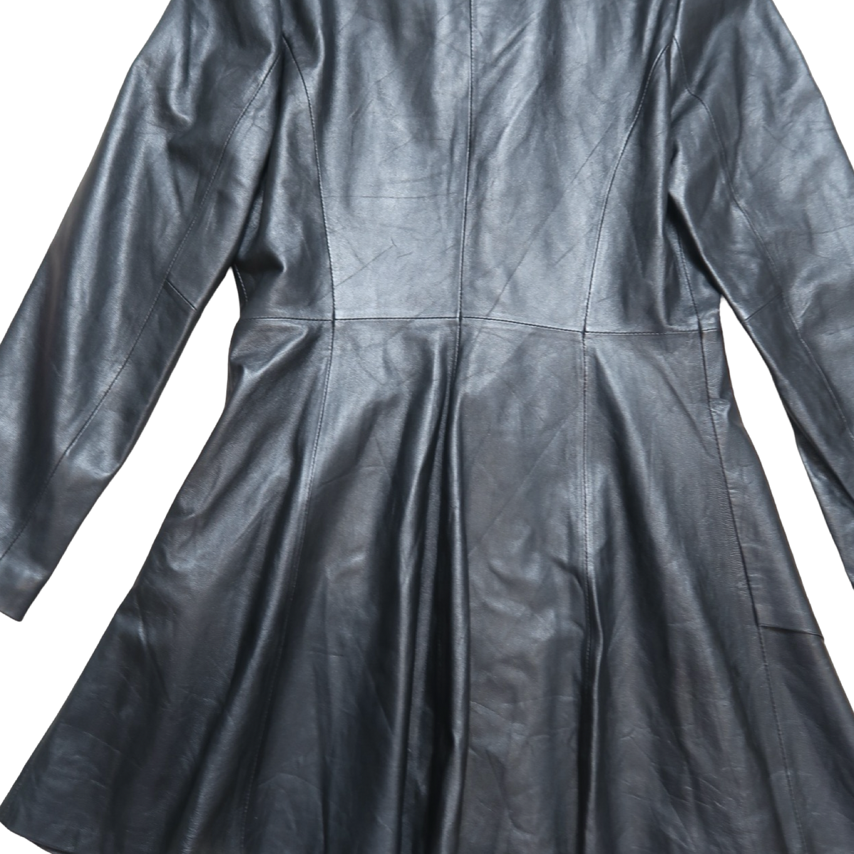 LEJIANI LEATHER COAT - L